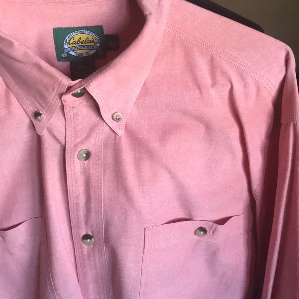 Cabelas Tall Button Down Shirt